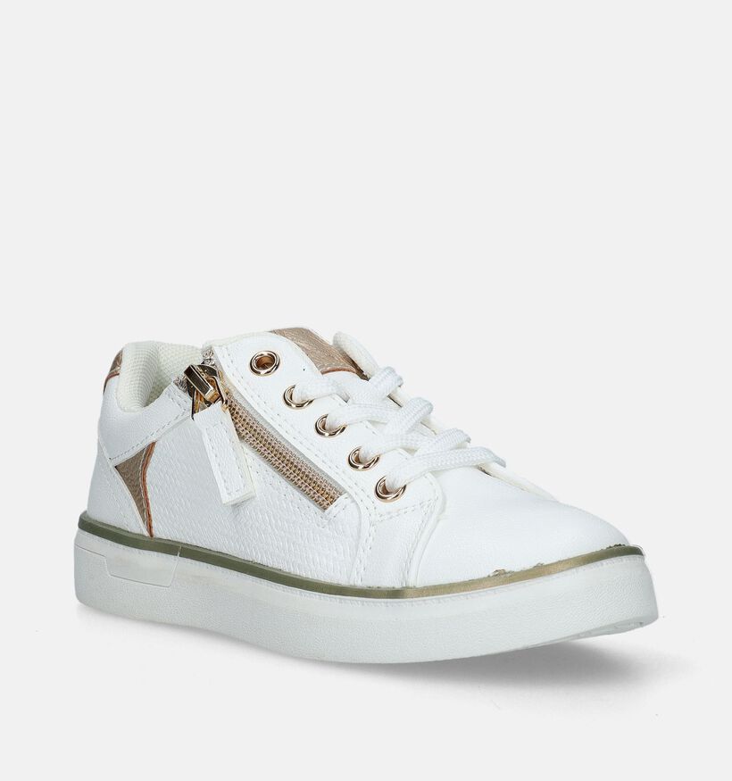 Milo & Mila Witte Sneakers voor meisjes (338498)