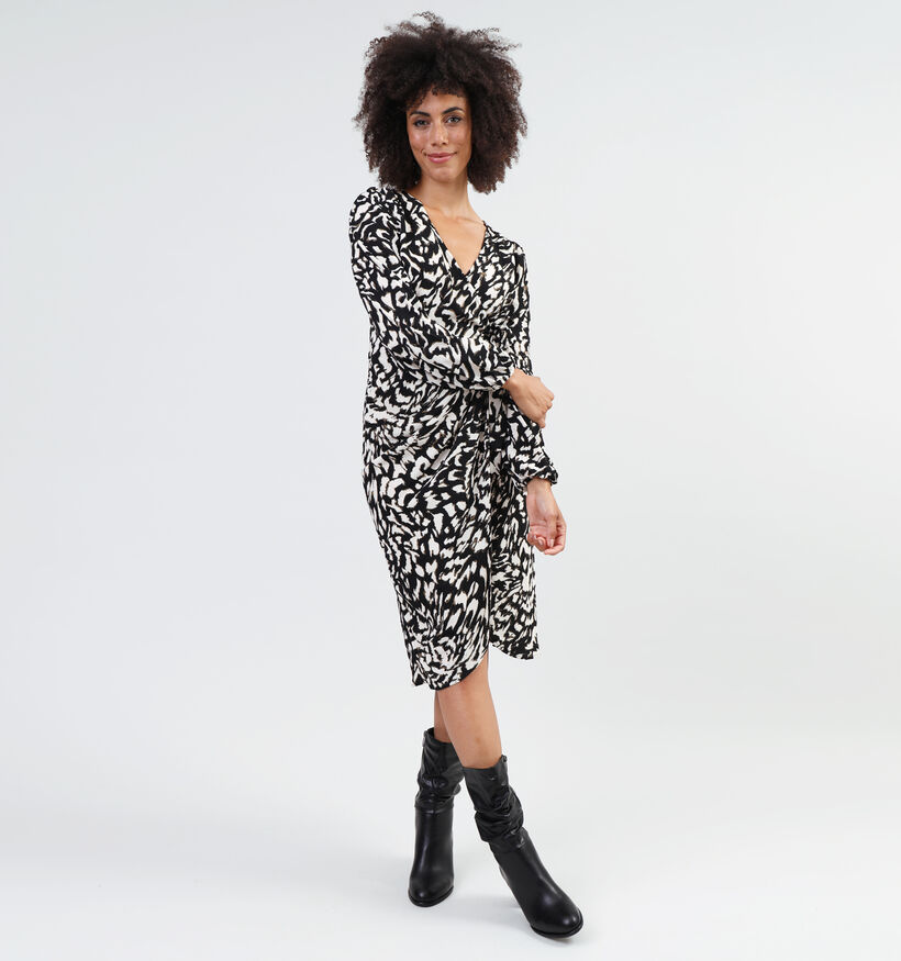 Vila Laya Robe mi-longue en Noir pour femmes (346106)