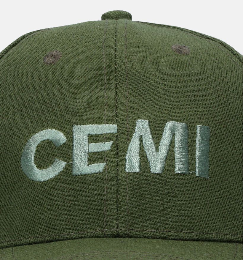 CEMI Casquette en Vert Kaki pour filles, garçons (345453)