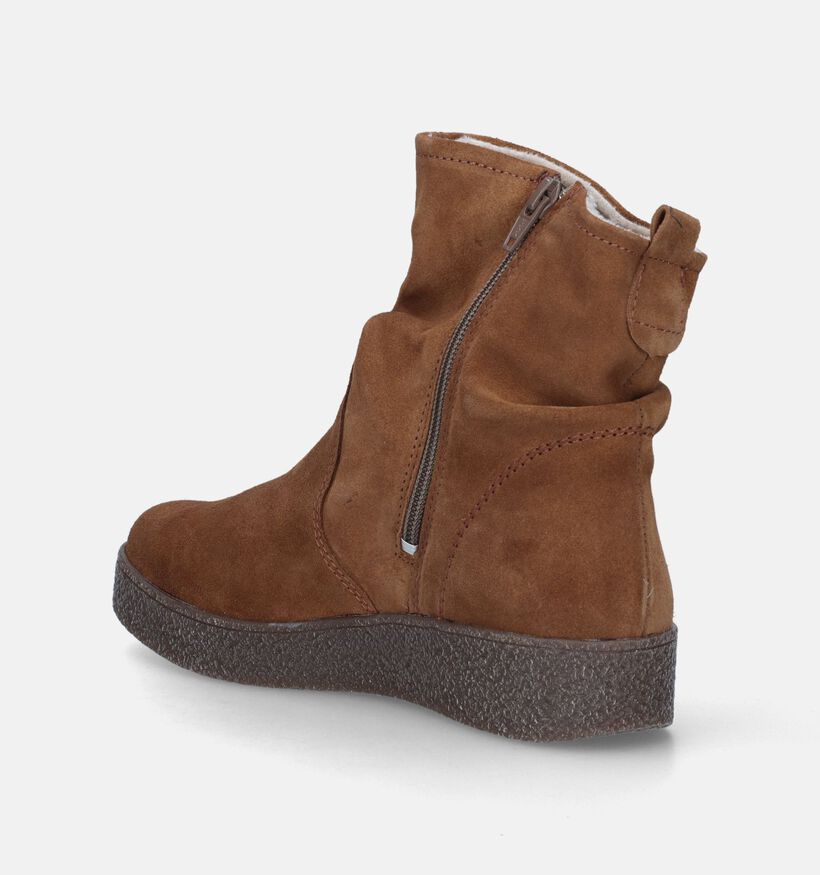 Solemade Marina 17 Cognac Enkellaarzen voor dames (346781) - geschikt voor steunzolen