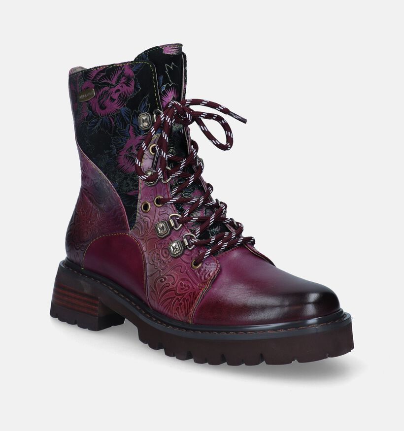 Laura Vita Kouleo 16 Bordeaux Veterboots voor dames (348005)