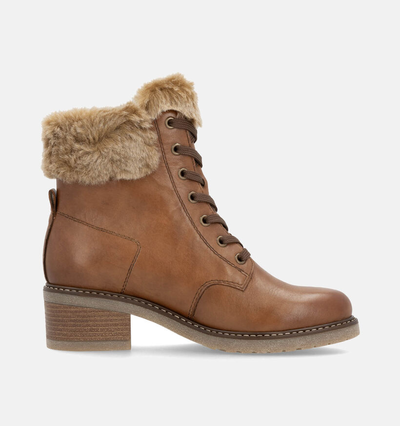 Remonte Cognac Bottines voor dames (347227) - geschikt voor steunzolen