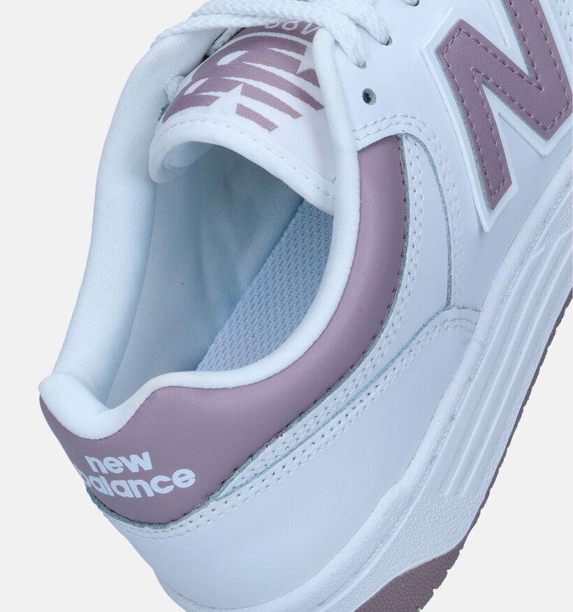 New Balance BB 480 Baskets en Blanc pour femmes (343055) - pour semelles orthopédiques