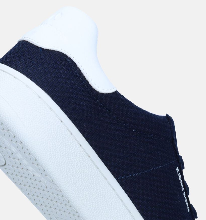 Björn Borg Mel KNT Chaussures avec lacets en Bleu pour hommes (349593) - pour semelles orthopédiques