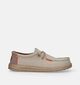 HEYDUDE Wally Coastline Mocassins en Beige pour hommes (336706) - pour semelles orthopédiques