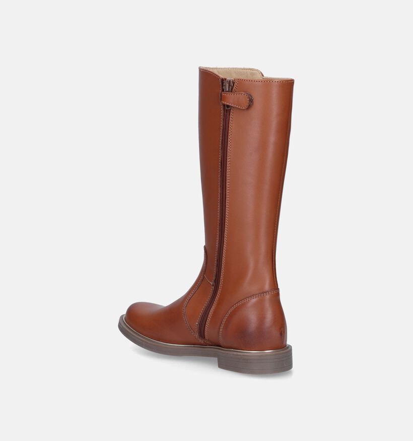 STONES and BONES Flexa Bottes en Cognac pour filles (345822) - pour semelles orthopédiques