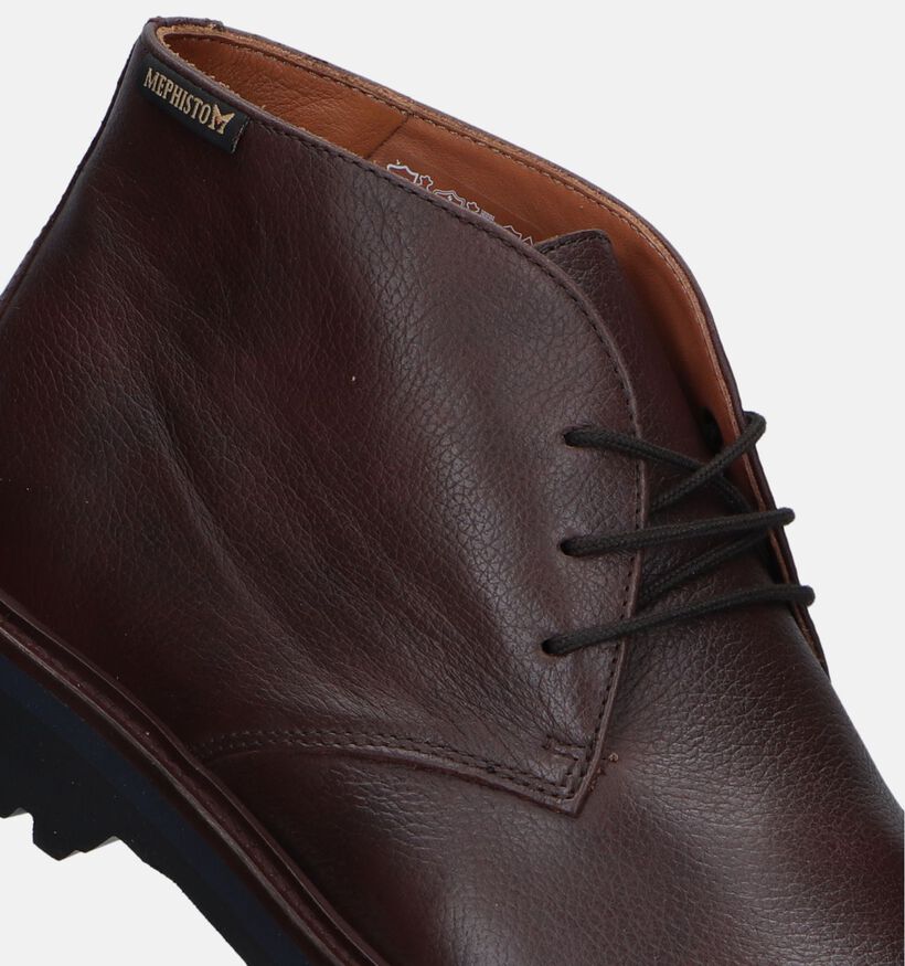 Mephisto Berta Nevada Bruine Hoge Schoenen voor heren (345997) - geschikt voor steunzolen