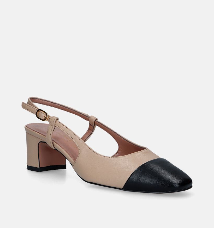 Les Autres Escarpins slingback en Beige pour femmes (341199)