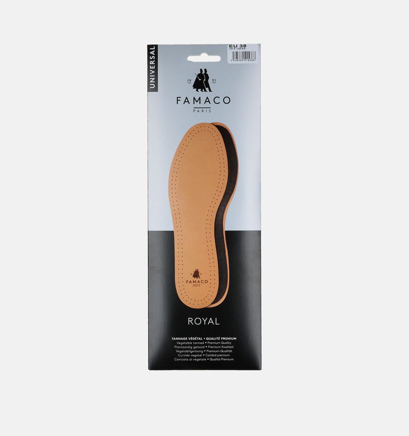 Famaco Royal Semelles en cuir pour filles, hommes, femmes, garçons (208577)