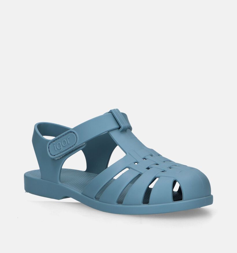 Igor Chaussures d'eau en Bleu pour filles, garçons (340874)