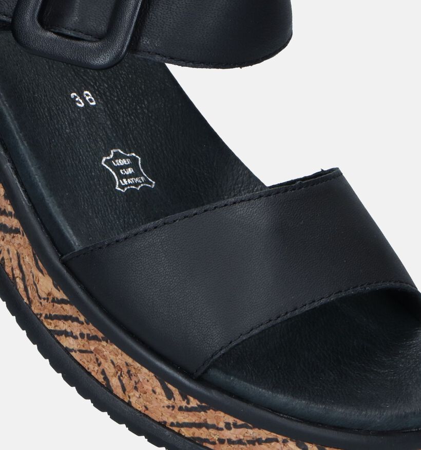Rieker R-Evolution Zwarte Sandalen voor dames (339148)