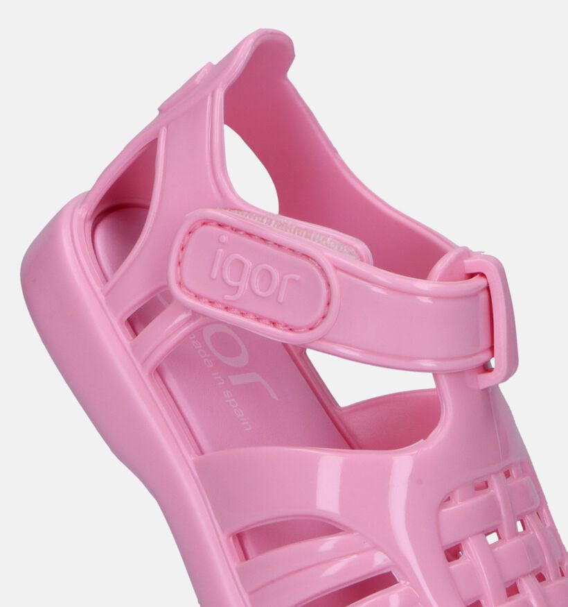 Igor Chaussures d'eau en Rose clair pour filles, garçons (340843)