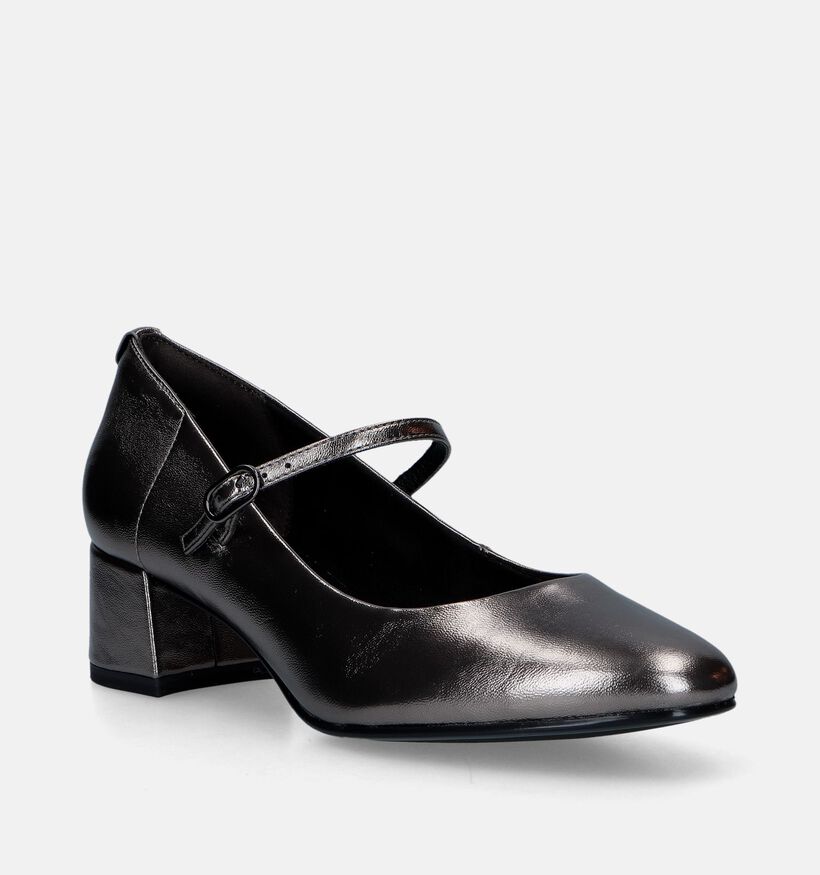 Tamaris Zilveren Pumps met riempje voor dames (344636)