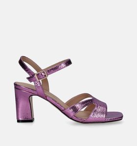 Regarde Le Ciel Monica-02 Roze Sandalen met blokhak voor dames (337308)