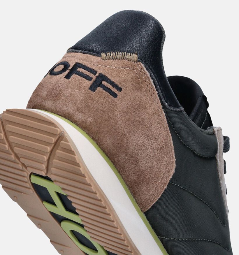 Hoff Track Field Pella Chaussures à lacets en Vert Khaki pour hommes (353601) - pour semelles orthopédiques