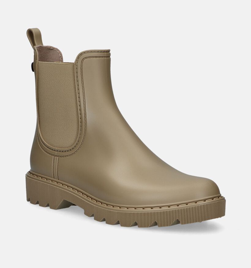 Igor Chloe Beige Korte Regenlaarzen voor dames (348878) - geschikt voor steunzolen