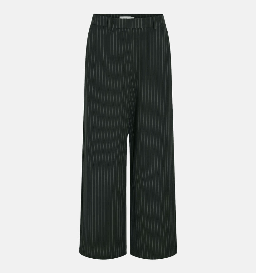 Vila Winnie Pantalon rayé en Vert pour femmes (346109)