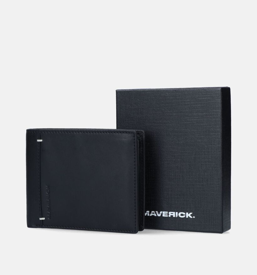 Maverick Portefeuille en Noir pour hommes (349943)