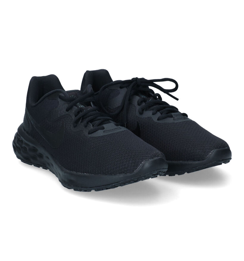 Nike Revolution 6 Zwarte sneakers voor heren (316490) - geschikt voor steunzolen