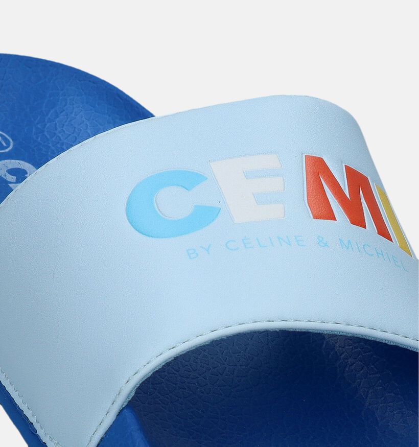 CEMI Claquettes en Bleu pour filles, garçons (343107)