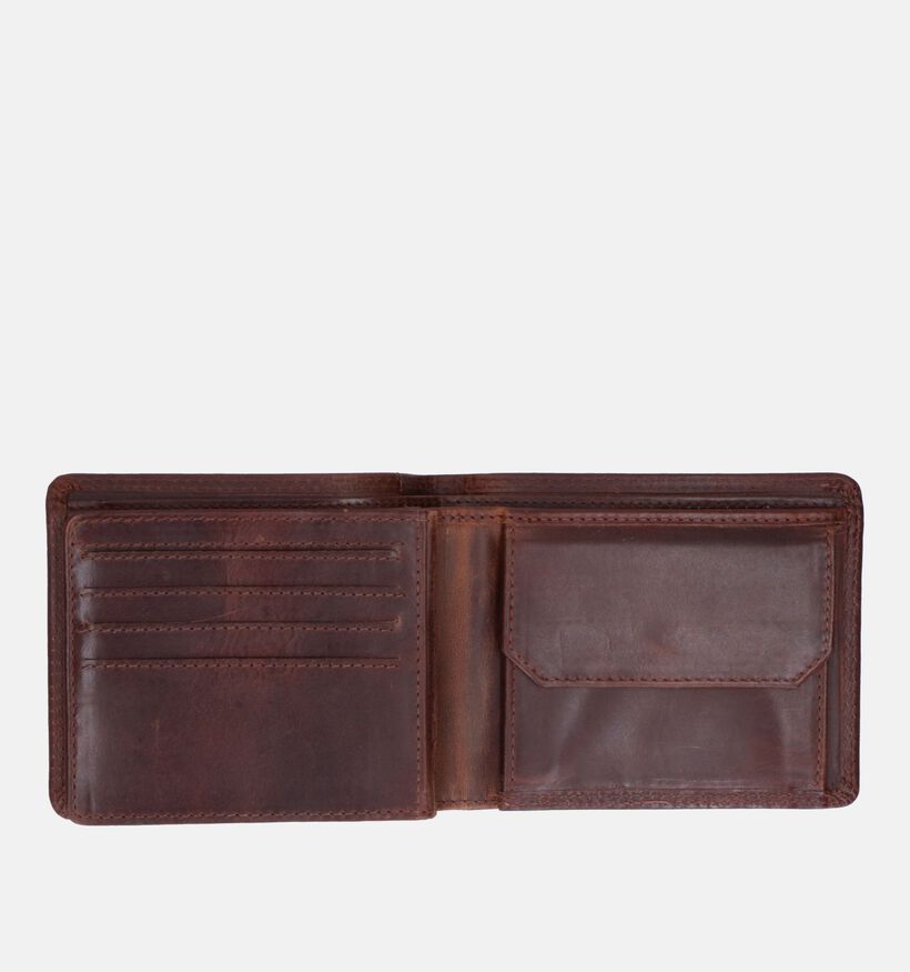 Maverick Portefeuille en Marron pour hommes (349889)