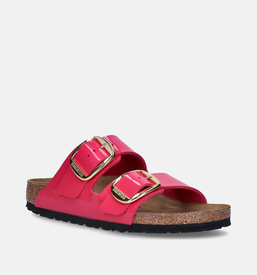 Birkenstock Arizona Big Buckle Fuchsia Slippers voor dames (343936)