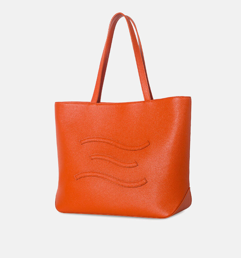 Crinkles Cabas en Orange pour femmes (342331)