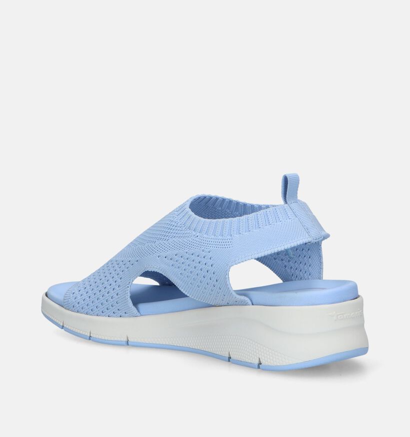 Tamaris Comfort Sandales en Bleu pour femmes (338184) - pour semelles orthopédiques