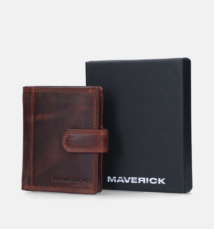 Maverick Porte-cartes en Brun pour hommes (349896)