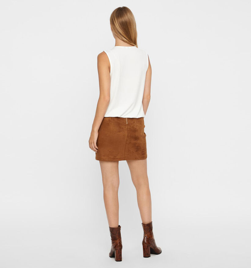 Vero Moda Donnadina Cognac Korte rok voor dames (346131)