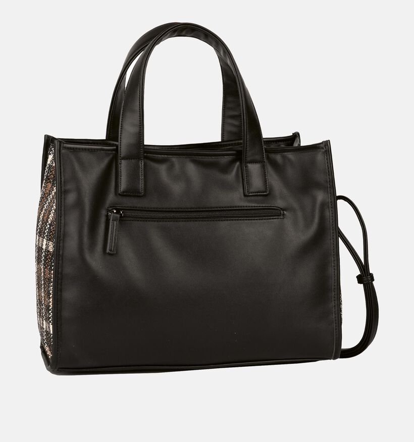 Gabor Lexie Zwarte Shopper tas met rits voor dames (347801)