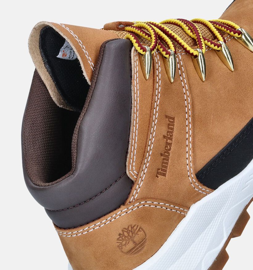 Timberland Brooklyn Euro Sprint Naturel Bottines voor jongens (346746) - geschikt voor steunzolen