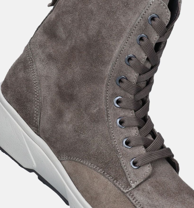 Xsensible Asti Bottines en Taupe pour femmes (348461) - pour semelles orthopédiques