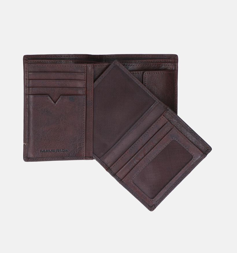 Maverick Portefeuille en Marron pour hommes (349907)