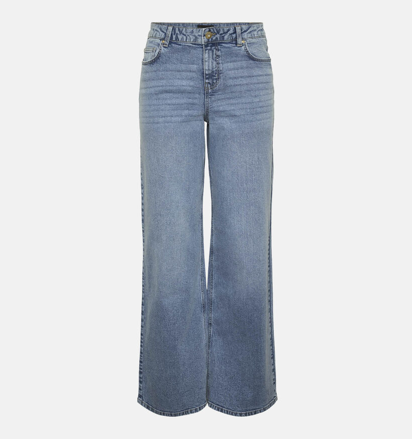 Pieces Jessie Blauwe Wide leg Jeans voor dames (346570)