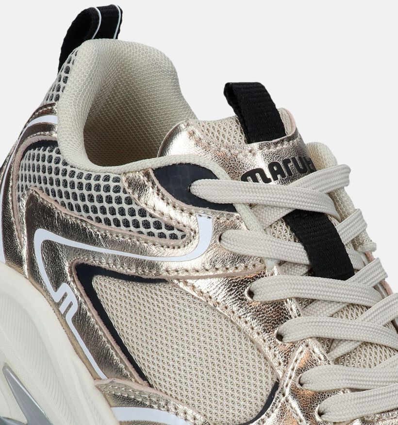 Maruti Novi Gouden Sneakers voor dames (348441) - geschikt voor steunzolen