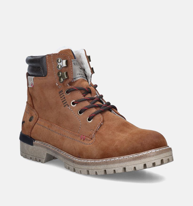 Mustang Bruine Bottines voor heren (345481)