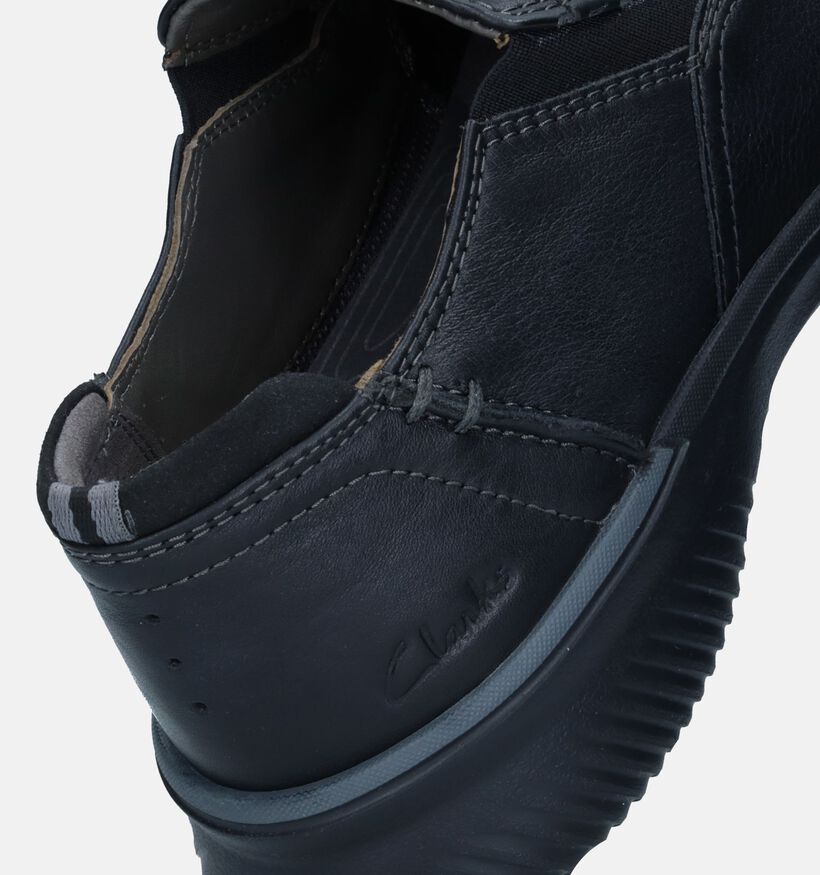 Clarks Donaway Step Zwarte Instappers voor heren (313695)