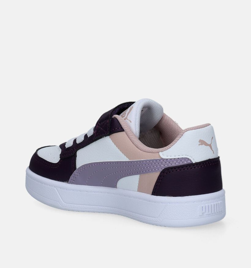 Puma Caven 2.0 Block Paarse Sneakers voor meisjes (343147) - geschikt voor steunzolen