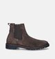 Berkelmans Paletti Chelsea boots en Taupe pour hommes (347812) - pour semelles orthopédiques