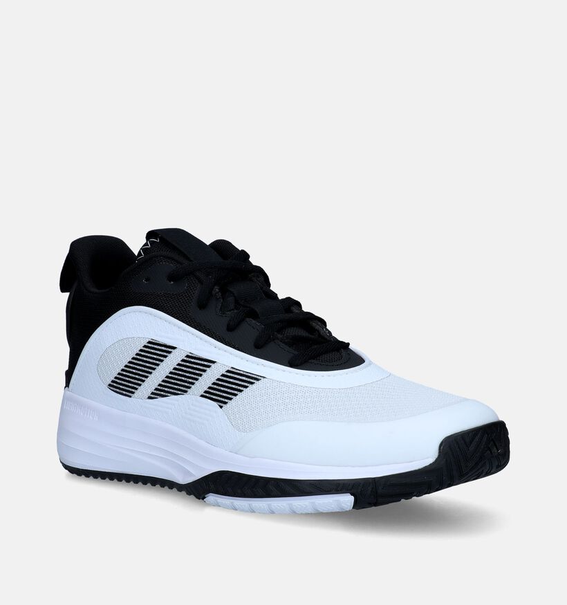 adidas Ownthegame 3.0 Baskets en Blanc pour hommes (343297)