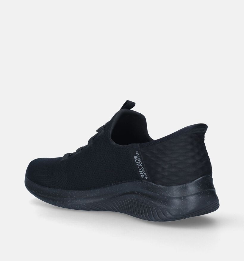 Skechers Ultra Flex 3.0 Righte Away Slip-ins en Noir pour hommes (343944) - pour semelles orthopédiques