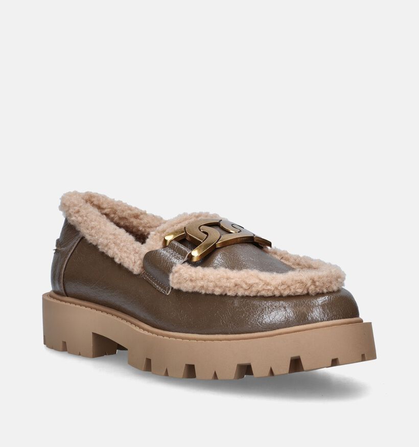 La Strada Loafers en Taupe pour femmes (345293)