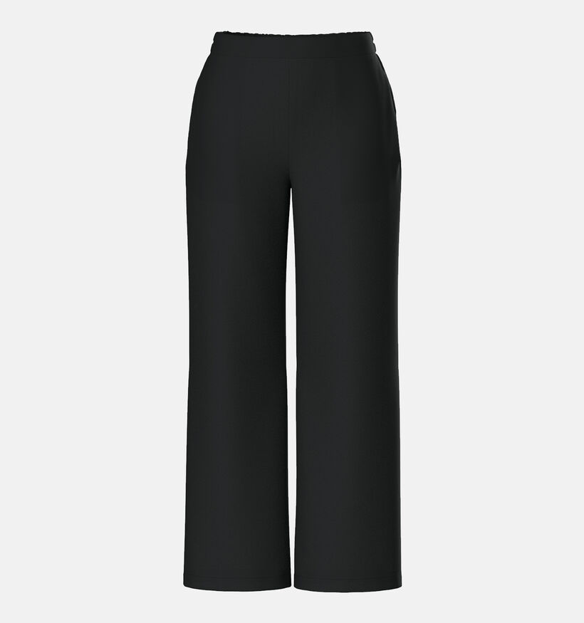 Pieces Bozzy Zwarte Wijde broek L30 voor dames (344990)