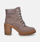 Timberland Allington Heights 6IN Taupe Enkellaarzen voor dames (346053) - geschikt voor steunzolen