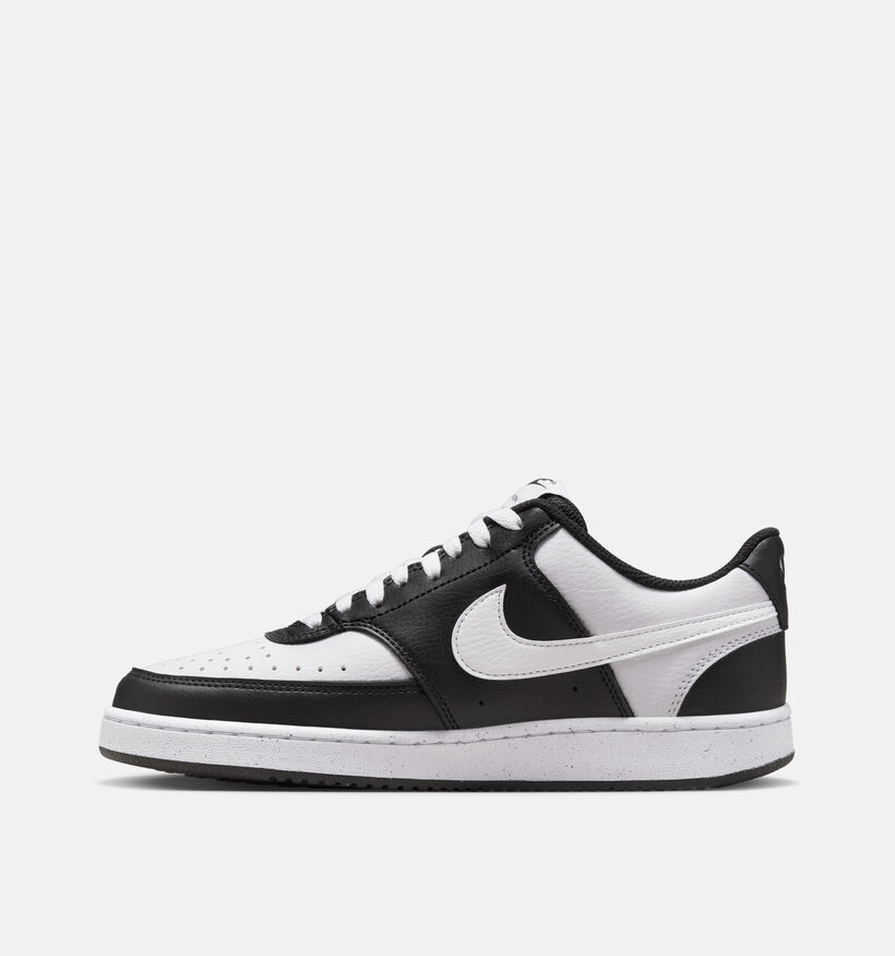 Nike Court Vision Low Next Nature Baskets en Noir pour femmes (343728)