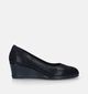 Tamaris Zwarte Pumps met sleehak voor dames (344641)