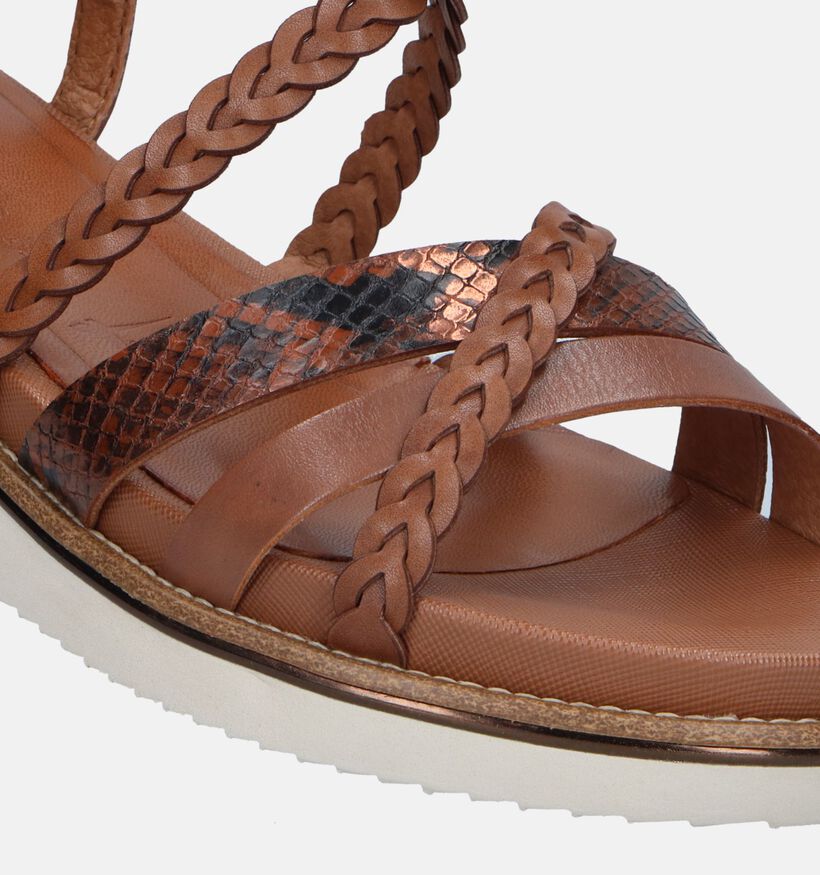 Tamaris Cognac Sandalen Met Sleehak voor dames (338273)