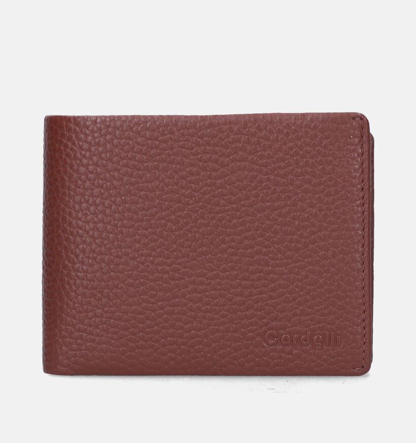 Euro-Leather Portefeuille en Cognac pour hommes (353546)