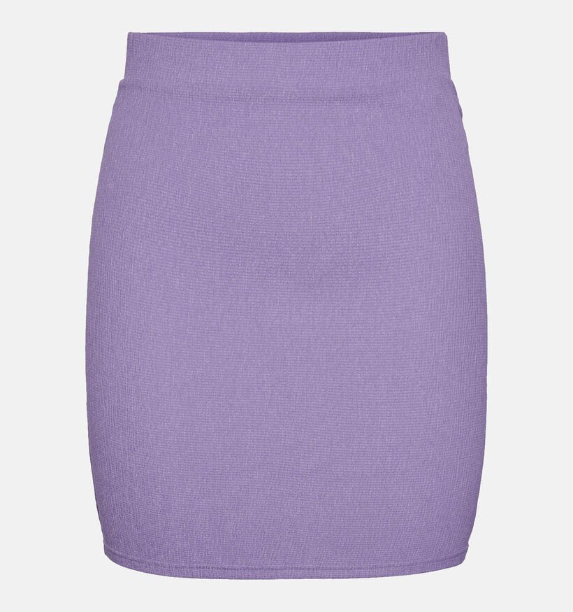 Pieces Luna Jupe mini en Violet pour femmes (326808)